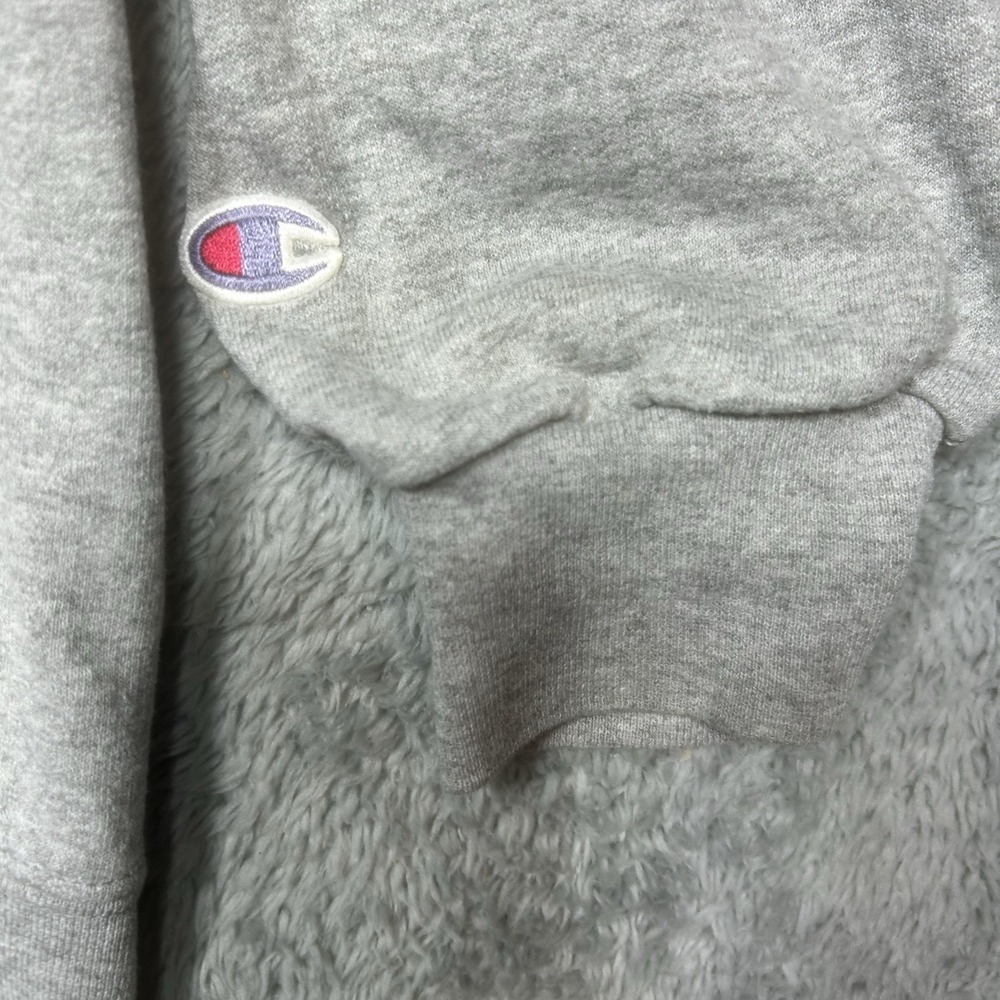 Vintage Ohio University Bobcats Sweatshirt Men's XL Gray‎ Champion Embroidered - Picture 6 of 10